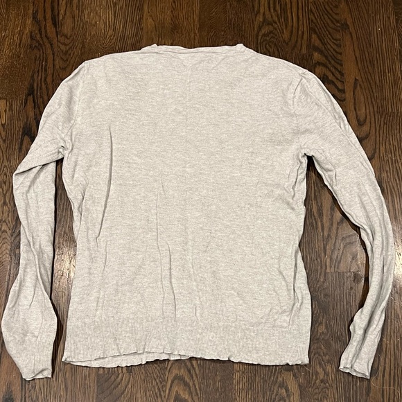 J. Crew Cotton piqué-stitch crewneck sweater Men’s Medium - Picture 6 of 8